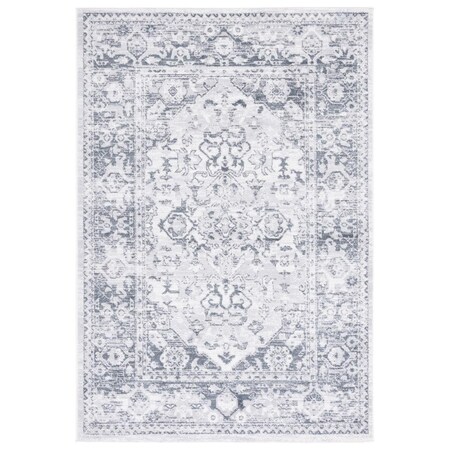 Safavieh 4 x 6 ft. Toscana Rectangle Power Loomed Rug Ivory & Grey TOS654A-4
